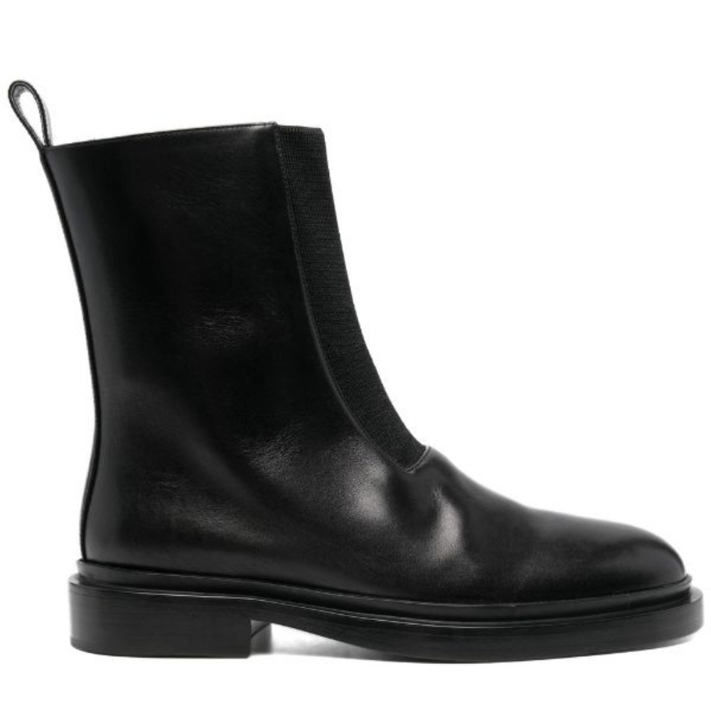 Jil Sander Chelsea leather boots size 39.5 BNWB
